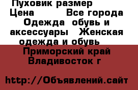 Пуховик размер 42-44 › Цена ­ 750 - Все города Одежда, обувь и аксессуары » Женская одежда и обувь   . Приморский край,Владивосток г.